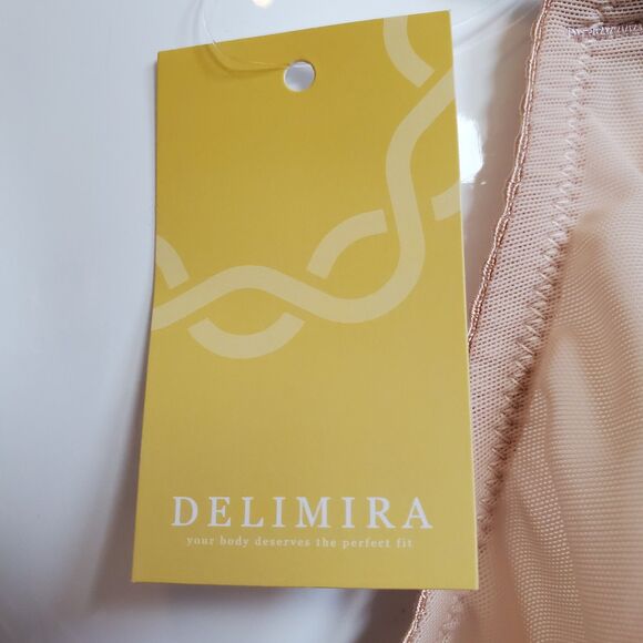 NEW Delimira Beige Front Close Bra 48B - Picture 8 of 11